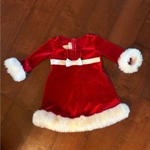 Christmas Mrs claus dress 12 months